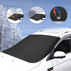 Scheibenabdeckung XXL mit Magnet Auto Frontscheibenabdeckung Winter~