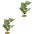  2 PCS Pflanzen Unecht Aquarium Künstlich Simulierte Wasserpflanzen