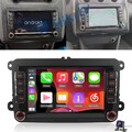 Für VW Golf 5 6 Plus Touran Caddy Jetta Autoradio Android 15 Apple Carplay +KAM