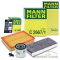 1x MANN-FILTER INSPEKTIONSPAKET FILTERSATZ A FÜR FORD PUMA 1.4 16V