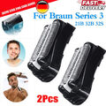 2er Scherkopfkassette Für Braun 32S Series 3 Kombipack 3040s/3030s 3050cc 395cc!