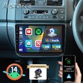 10.1"2+32G Android 14 Autoradio Carplay Kam GPS Navi für Skoda Fabia 2 2007-2013