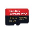 SanDisk Extreme Pro microSDXC 512GB Class 10 UHS-I U3 V30 200MB/s A2