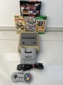 Super Nintendo SNES Konsole + 4 Spiele & Gameboy Adapter