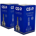 2x GSP 661001 Gelenksatz Antriebswelle für VW