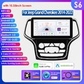 10.33"Auto Radio Stereo Für Jeep Grand Cherokee 2014-2022 Carplay GPS Navi 6+64G