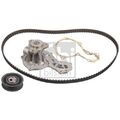 1x Wasserpumpe + Zahnriemensatz FEBI BILSTEIN 172602 passend für AUDI SEAT VW