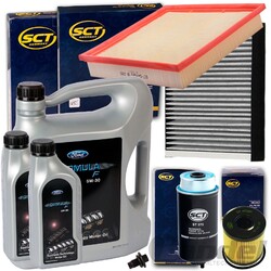 FILTERSET KIT SATZ+5W30 ORIGINAL ÖL passend für FORD 2.2 TDCI TRANSIT ab 04.2006