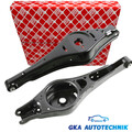 2x FEBI QUERLENKER HINTEN UNTEN für AUDI A3 8P VW GOLF 5 6 PASSAT 3C