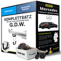 Für MERCEDES C T-Modell Typ S205 Anhängerkupplung abnehmbar +eSatz 13pol 18- Kit
