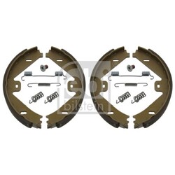 1x Bremsbackensatz, Feststellbremse FEBI BILSTEIN 39715 passend für