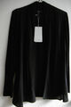 Bluse/Jacke  Naturmoden Peter Hahn Gr 36  schwarz  vorne Stoff: Seide  NP  149€