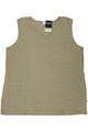 Ulla Popken Top Damen Trägertop Tanktop Unterhemd Gr. EU 50 Beige #sl21wha