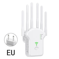 1200Mbps WLAN Repeater Router Range WIFI Signal Verstärker Access Point Booster