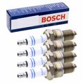 4x Bosch 0242235668 Zündkerze Audi BMW Fiat Lexus Opel Porsche Renault Skoda VW