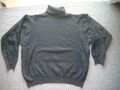 dunkelgrauer Strick Pulli mit Rollkragen Gr. S