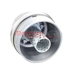 1x Deckel, Ölfiltergehäuse METZGER 2370072 passend für TOYOTA LEXUS