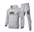 Sportswear Fitness-Leute Sportanzug A//I Herren Hoodie Anzug Casual Jogginganzug