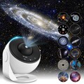LED Sternenhimmel Lampe Projektor Galaxy Starry Stern Nachtlicht mit 13 Discs DE