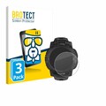3x Panzerfolie Schutzglas für Garmin Instinct 3 Solar Tactical Edition (45 mm) 