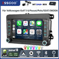 DAB+ Für VW Golf 5 6 Passat B6 Polo Touran Carplay Autoradio Android 13 GPS Navi