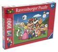 Ravensburger Kinderpuzzle - 12992 Super Mario Fun mit 100 Teilen im XXL Format
