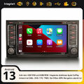 DAB+ Android 14 Autoradio Für VW TOUAREG T5 Multivan 64GB 8-Kern CarPlay Navi 4G