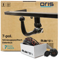 Für Audi A6 Limousine 04-11 4F/C6 Oris Anhängerkupplung abnehmbar & 7pol E-Satz