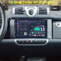DAB+ Carplay Autoradio Kamera Für Smart Fortwo 451 2011-2015 4+64G Android14 GPS
