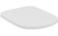 Ideal Standard WC-Sitz Eurovit-Plus eckig m.Deckel weiß Scharniere Edelstahl | T