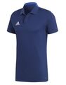 Herren Adidas Poloshirt T-Shirt Oberteil Baumwolle Condivo 18 - Marineblau