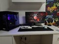 Gaming Setup Mit Maus, Tastatur,Headset Und Mousoad