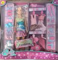 Simba 105736015 "Steffi Love - Mega Modepuppe mit 45 Zubehörteilen Neu in OVP