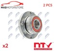 RADLAGERSATZ RADLAGER SATZ HINTEN NTY KLT-FT-005 2PCS V FÜR FIAT PUNTO,MAREA