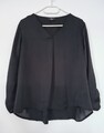 Wie Neu!! Edle Damen Bluse, Schwarz, Gr. 40/42