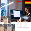 8W LED Schreibtischlampe Tischlampe Dimmbar Touch Leselampe Wireless USB 3 Farbe
