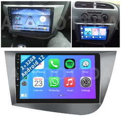 32G Android 12 Carplay Autoradio GPS NAVI DSP Für Seat Leon MK2 1P1 2005-2012