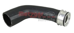 METZGER Ladeluftschlauch Schlauch Turbolader Ladeluftkühler Rechts oben 2400455