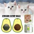 1 pcs Cleaning Teeth Toy Pet Cat Healthy Natural Mint Avocado Balls Catnip Toys