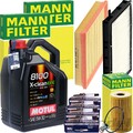 MANN INSPEKTIONSPAKET+MOTUL 5W-30 MOTORÖL passend für BMW 3er E36 316i+318i/s