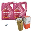 MAHLE Inspektionspaket MANNOL 10 L 5W-40 EXTREME für VW LT 28-46 II Kasten 2.5