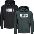 Jack Jones Herren Hoodie Kapuzenpullover Sweat Shirt Pullover Jacke  Männer #97