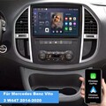 Für Benz Vito W447 10.1” Carplay Android 13 Autoradio GPS Navi BT WIFI SWC 2+64G