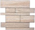 Wandpaneele selbstklebend Holzoptik braun grau Küchenrückwand Fliesenspiegel M .