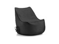 Sitzsack CUBA MEDIUM BHT 70x70x80 cm schwarz Bodenkissen Sitzkissen