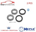 RADLAGERSATZ RADLAGER SATZ PAAR VORNE MEYLE 37-14 650 0008 2PCS I NEU