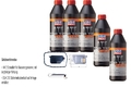 5 L LIQUI MOLY Top Tec ATF 1200 MAHLE Getriebeölfilter für BMW 5er 523i 520i