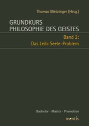 Das Leib-Seele-Problem | Band 2: Das Leib-Seele-Problem. 2. Auflage | Metzinger