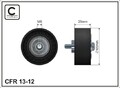 CAFFARO 13-12 Umlenk-/Führungsrolle, Keilrippenriemen für ALFA ROMEO,FIAT,LANCIA