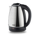 Edelstahl Wasserkocher 1,8 L Doppelwandig Kabellos Teekocher Silber Warmhalter